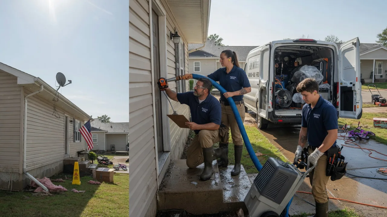 Ceiling Water Damage Restoration in Jewett, OH near me